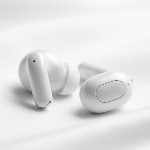 Dettaglio design auricolari wireless
